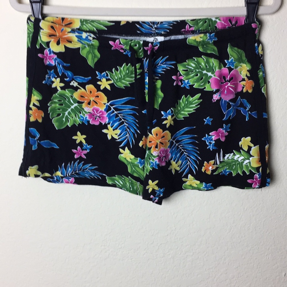 Multiple Color Floral Hawaiian Cotton Shorts